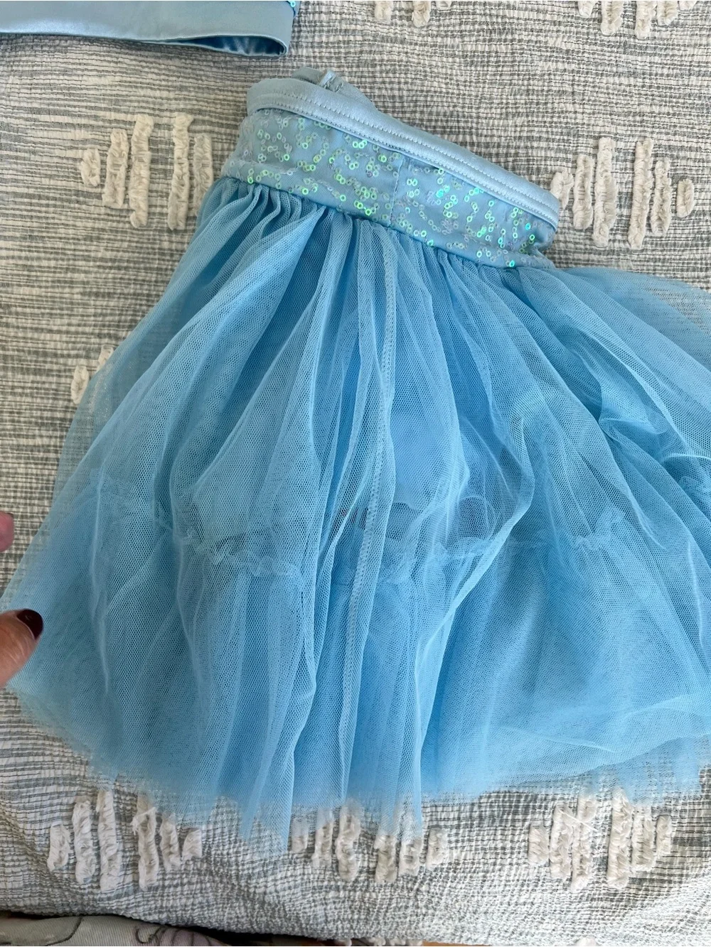 Revolution Blue and Green Tulle Dance Costume Duo